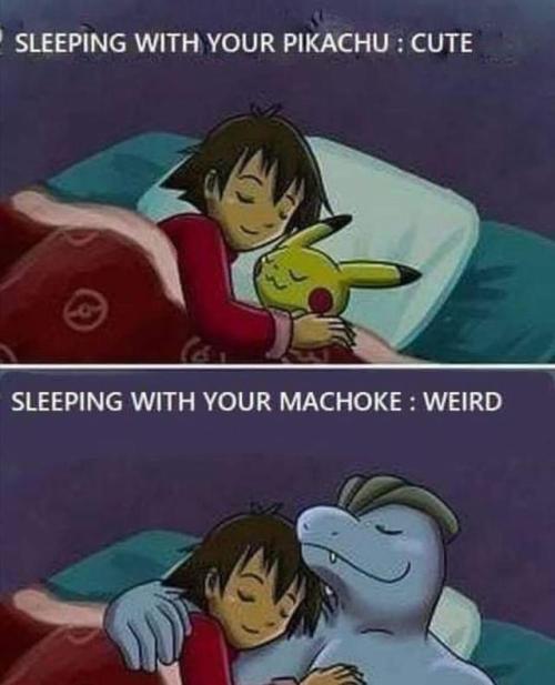 I would feel more protected with Machoke&hellip;