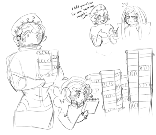 spoopydoodle:I play Milk a lot in Breakout so the idea of Milk collecting case notes to help his idi