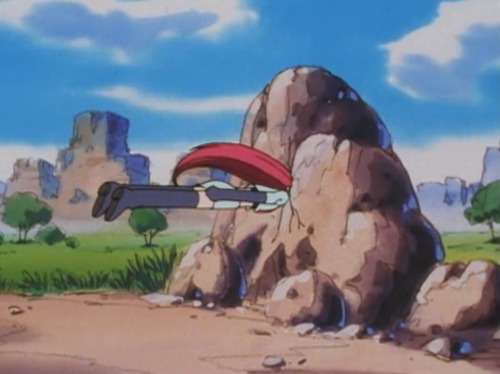 simply-one-hell-ofa-fangirl:  okie-dokie-froakie:  Planking since 1997.  lmfao this is when Primeape threw her through a wall xD 