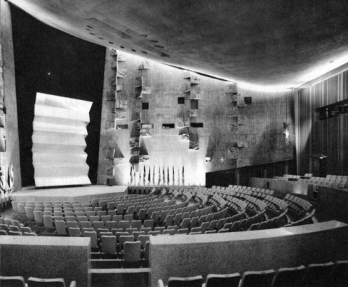 Tokyo Metropolitan Festival Hall, Japan, 1961(Kunio Maekawa)