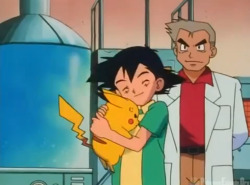 wholockiangirl:  Ash: “It’s so cute; its the best of all!” Prof. Oak: “…You’ll see.” 