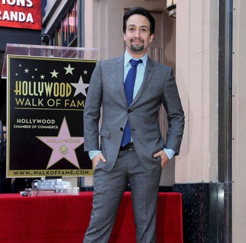 Lin-Manuel Miranda And His Star In The Hollywood Walk Of Fame!!