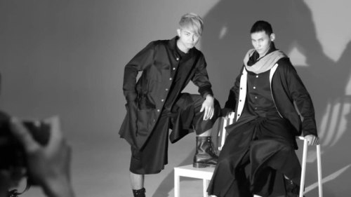 THE RAMPAGE TAKECHI KAISEI AND RYU FOR GROUND Y 2017 S/S COLLECTION