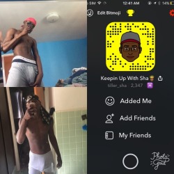 onlysha123:  shawahn-blog:  Sc: tiller_sha👻😈 add me !😘  Goo add me on snap😋😈