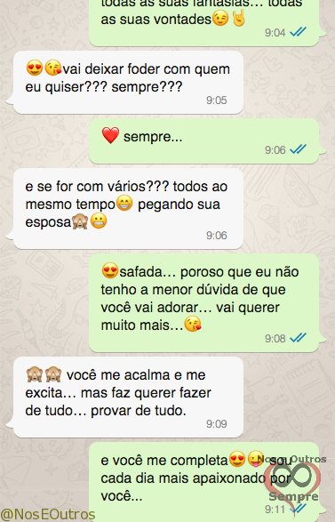 contonochat: CONVERSA DE MARIDO E MULHER XVI  grande dia e a ansiedade ta a mil…