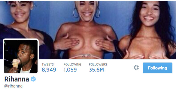 justinbaeber7:  mexicanprince:  rihanna has no chill lmao  CHILDISH 