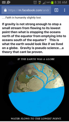 memehumor:What the Earth would look like if we lived on a globe Seriously I dont even find these people offensive or depressing.  They literally just make me laugh.  Naturally occurring clowns of humanity.   They make me smile.   Which might not be