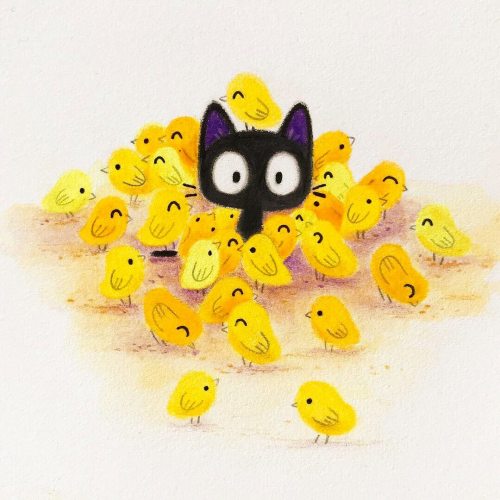 catsbeaversandducks:  Illustrations by Laure