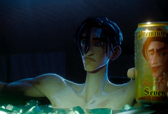 GIVE HIM GIVE HIM, The Flinch And Teeth Gritting And Then The POUT At The End Of The Last Gif HIS EYES
