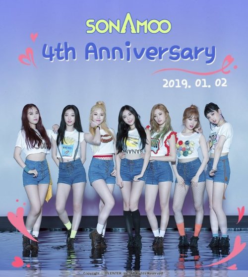 180102 TS_Enter’s TweetSONAMOO 4th ANNIVERSARY #소나무 #SONAMOO #소나무세살 #4thAnniversarySONAMOO