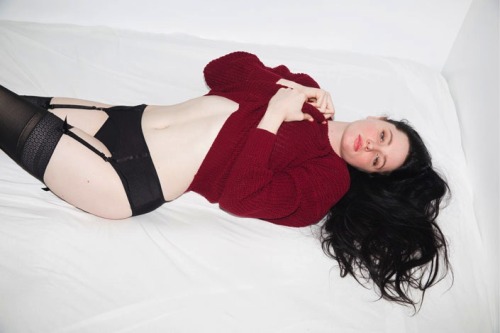 merelytights: I’m not the biggest fan of stockings though, but these shots are incredible!!