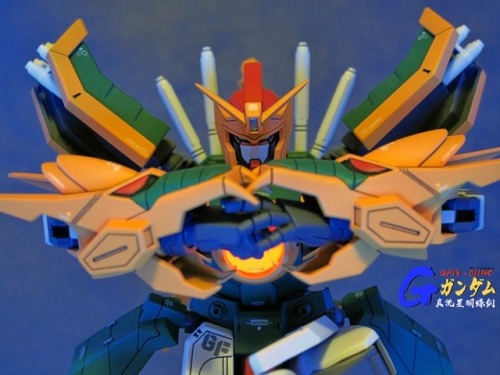 cyberbeastswordwolfe: Custom Build: 1/100 Dragon Gundam MODELER: hywbking