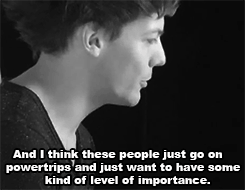 doncastertea-deactivated2016060:  Louis talking about people attacking groups of