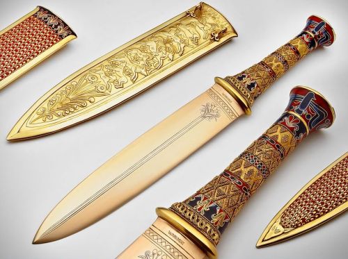 art-of-swords:Handmade KnivesKnifemaker &amp; Copyright: Buster WarenskiPhotos:The Gem of the Or