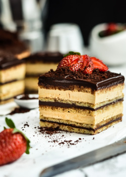 do-not-touch-my-food:  Opera Gateaux