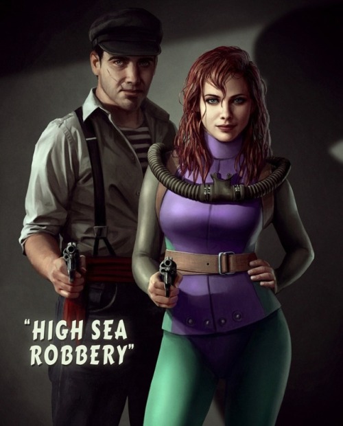 lemonsharks: ruinedchildhood: Noir Princesses by Astor Alexander @taraljc