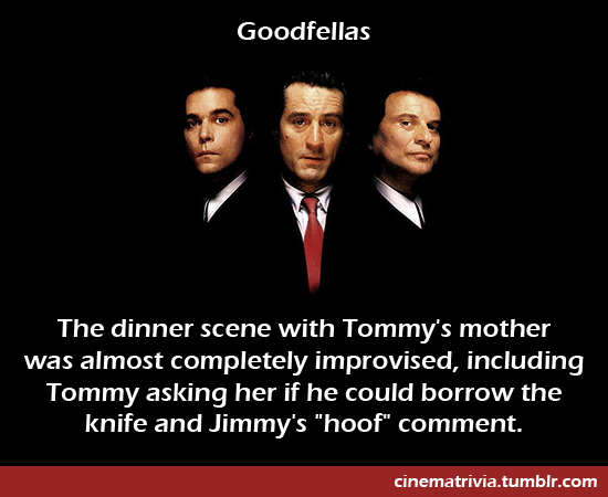 cinematrivia:  Goodfellas - “Dinner Scene” [x] Requested by jpnzhooker 