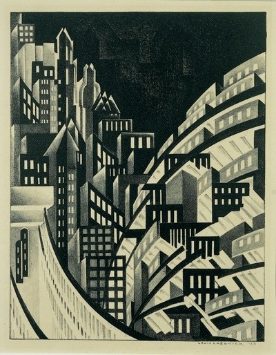 dieselfutures:   Louis Lozowick   