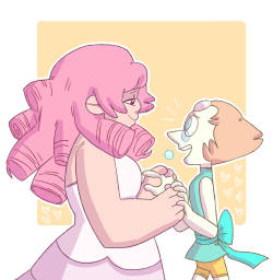 tired-fandom-trash:  My friend really wanted me to draw PearlRose so I deliverd. 