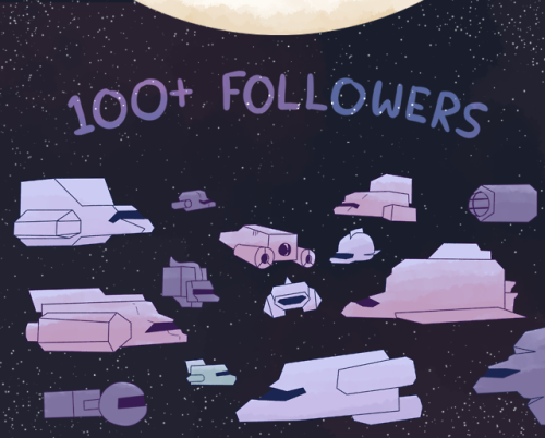 ((thank you all very much!! 100 followers is 97 more followers than I thought I’d have tbh))