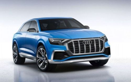 Audi Q8, blue, compact SUV wallpaper @wallpapersmug : https://ift.tt/2FI4itB - https://ift.tt/2SjvBf