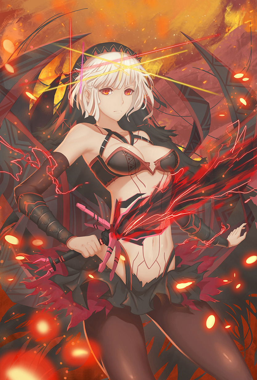 rarts:  Altera (Saber): Fate/Grand Order fanart  [Artist: Dark duck]     