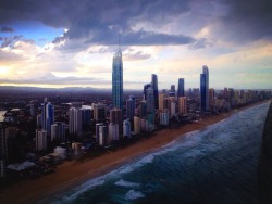 tullytravels:  Surfers paradise. Photo: Matt Tully 