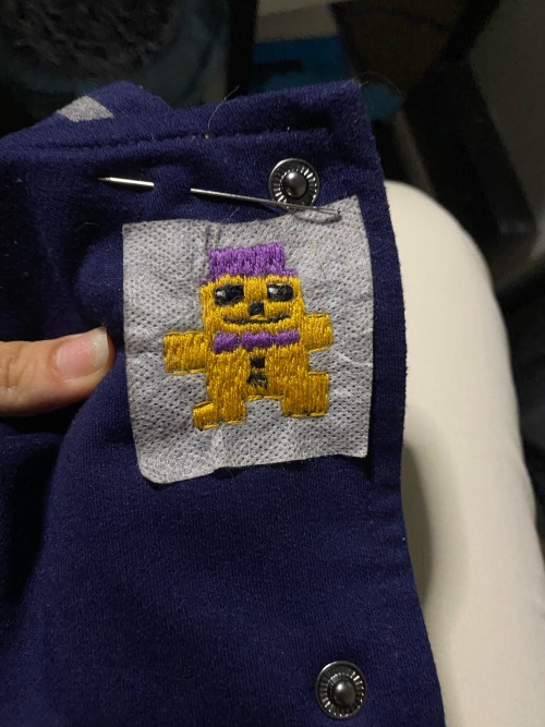 Decided Id Torture Myself And Embroider Myself A Game Lore Jacket. Im Six Peices In And I Can No Longer