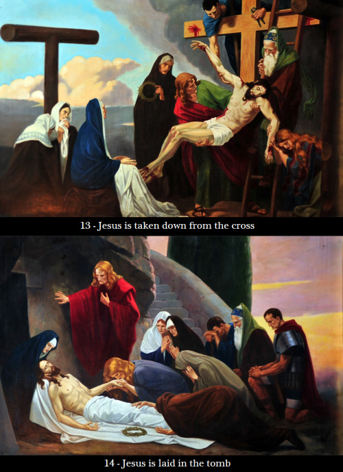 by-grace-of-god:Stations of the Cross (St. Mary’s Cathedral, Peoria, Illinois)