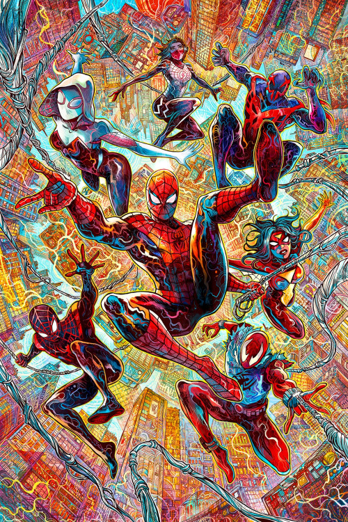 Out Of The Spider-Verse - Created By Vincenzo Riccardi