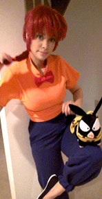 technoranma:  Orange is the new Ranma (me as Ranma Saotome)