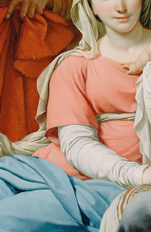 The Holy Family by Joseph Paelinck, c. 1820 (detail)