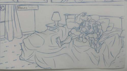 sun1sol:  “BBCU” comic page 3!  Felt like getting passed this since it already has been a while since I introduced the thing so now I want to go ahead and finish it, these first 3 pages were soppose to be an introduction to the comic on how i get