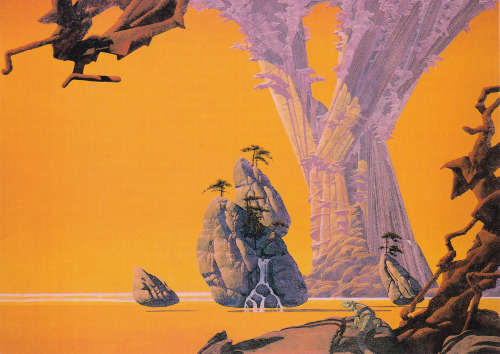 rene-art: photographyartanddesignblog: Roger Dean Unf I love Roger Dean’s surreal landscapes.