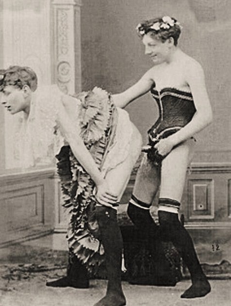 Cross dressers have been around a lot longer than people really imagine!