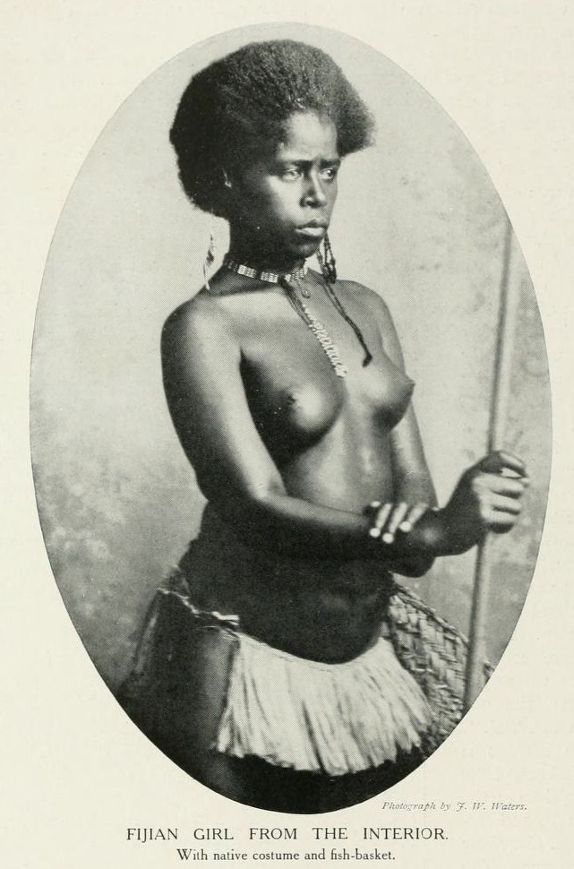 Melanesian woman, from Women of All Nations: A Record of Their Characteristics,