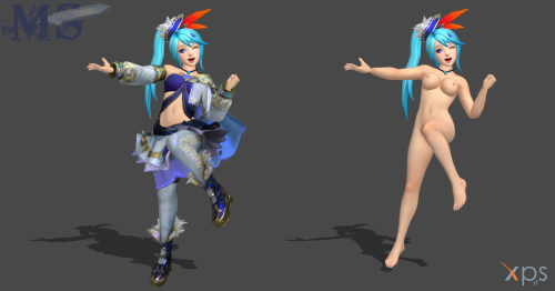 eclair-stones:  bigmastersword:  Lana nude mod release you can load the cloth or just the nude body,