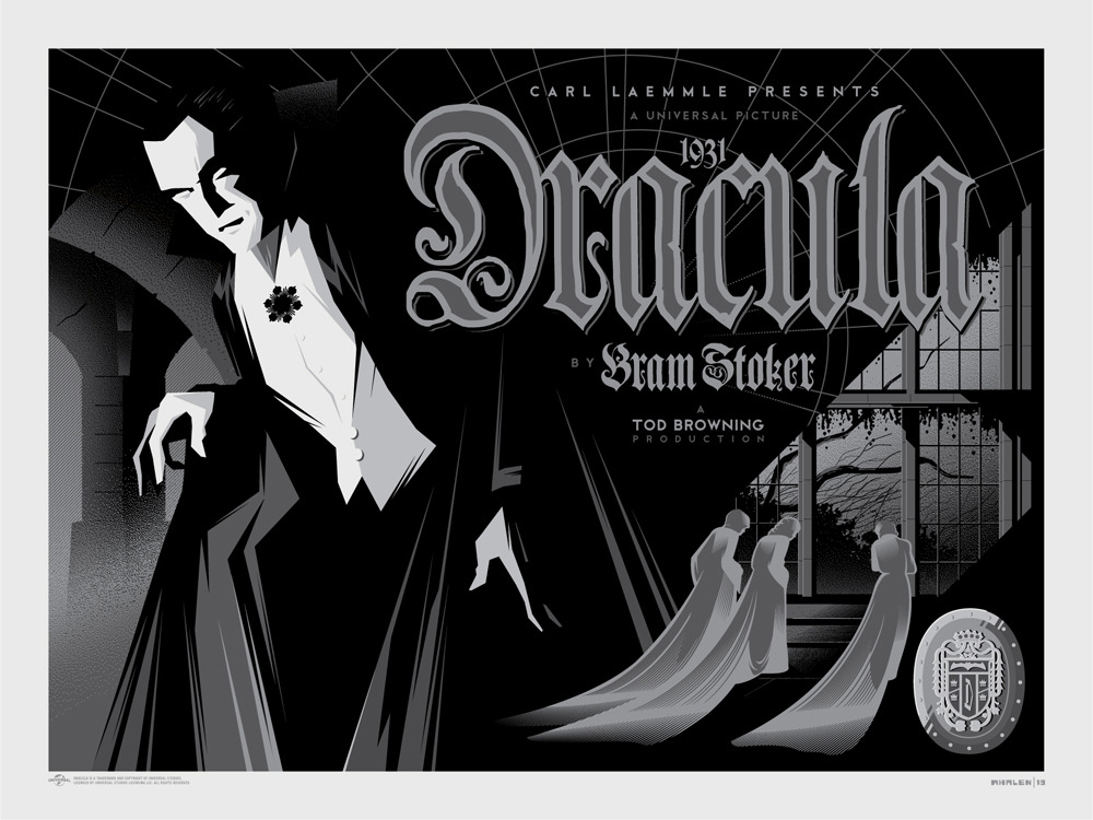 geek-art:  Geek-Art.net Booh ! The awesome Monsters series by Tom Whalen ! More