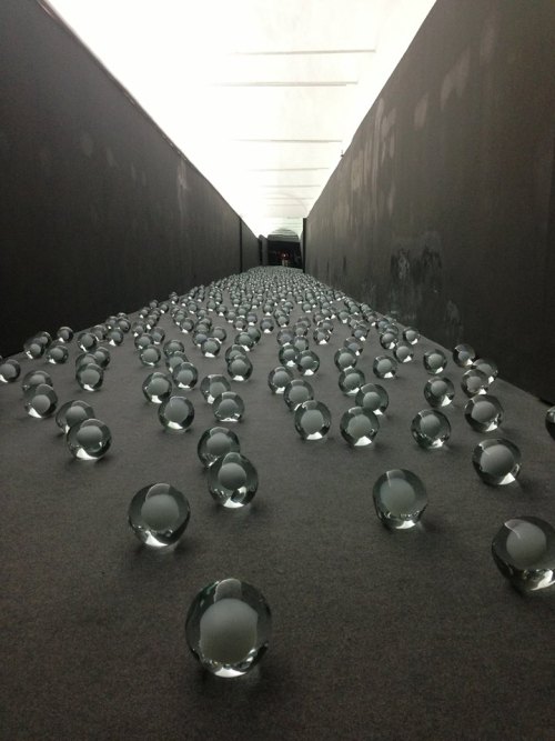 nearlya:  Not Vital. 700 Snowballs, during 55th Biennale, VENICE ©Benjamin Eymere 