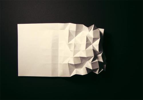 fer1972:  Wrinkled Paper: Artworks by Oscar Delmar
