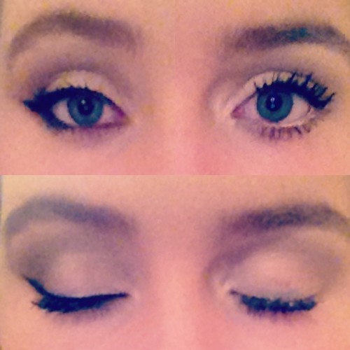 A smaller, elongated, sexier eye versus a bigger, rounder, open eye. Tips coming up on how to accomp