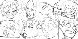 For the next issue I’m really trying to get better at doing sex expressions (sexpressions).