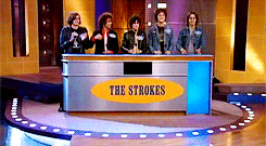 thestrokesdaily:  The Strokes in Family Feud 