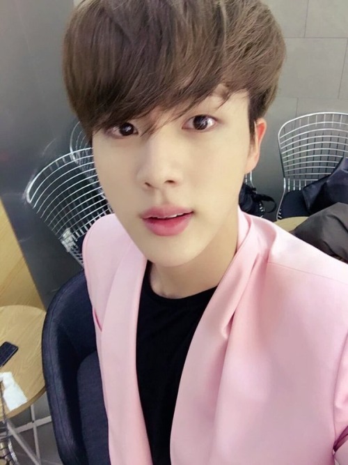 bts420:jin and pink