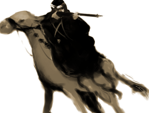 momorou30: 「アリは悪魔です。彼はライフルを持って駱駝の横を走りながら片手で鞍に飛び乗ります。ハリース族の子は、戦の子です」この紹介文が好きだなっていう…