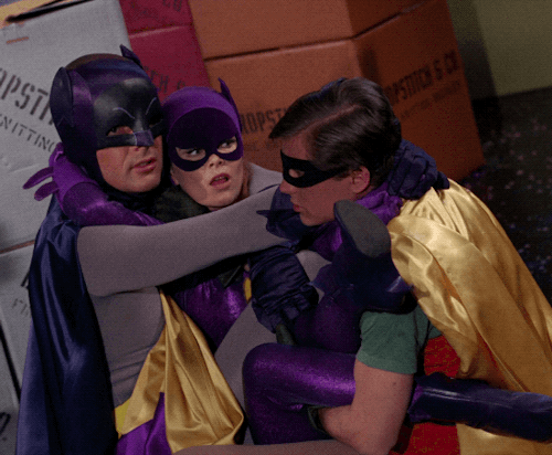 gameraboy: Batman (1966), “Nora Clavicle and the Ladies’ Crime Club” The human knot.