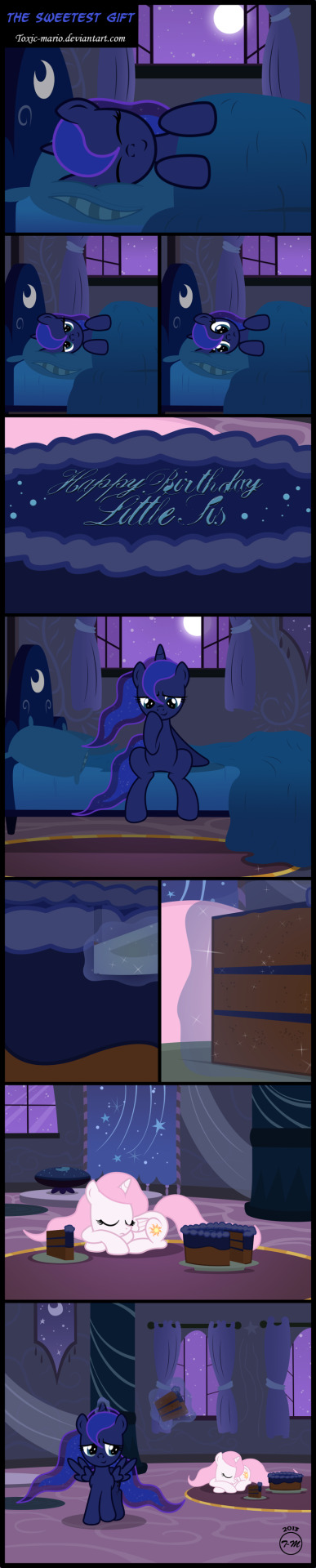 The Sweetest Gift by *Toxic-Mario  &lt;333 ;w;