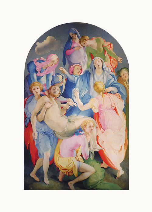 the beauty of florence surpasses that of ancient athens: Pontormo, Deposizione, ca. 1527A grieving M