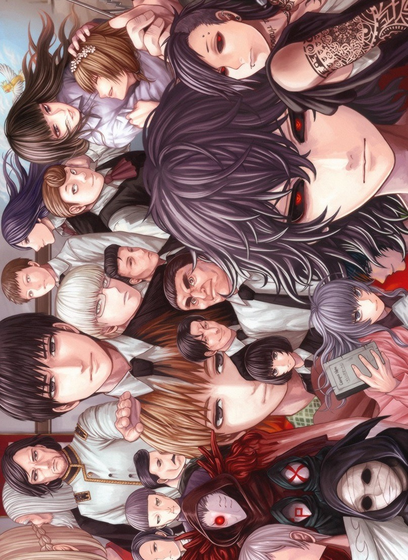 kenkamishiro:  Tokyo Ghoul by 吾妻 Permission to repost given by artist. 