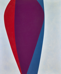 socialclaustrophobia:  Lorser Feitelson (American, 1898 –1978), Untitled, 1963. Oil and enamel on canvas, 72 × 60 in (182.9 × 152.4 cm). via 